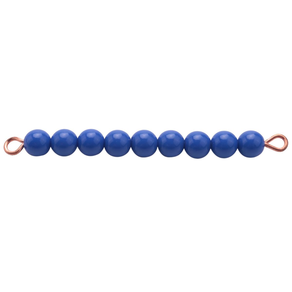 10Pcs 10 Yellow Beads + 10 Yarns Of 1-10 Colorful Colored