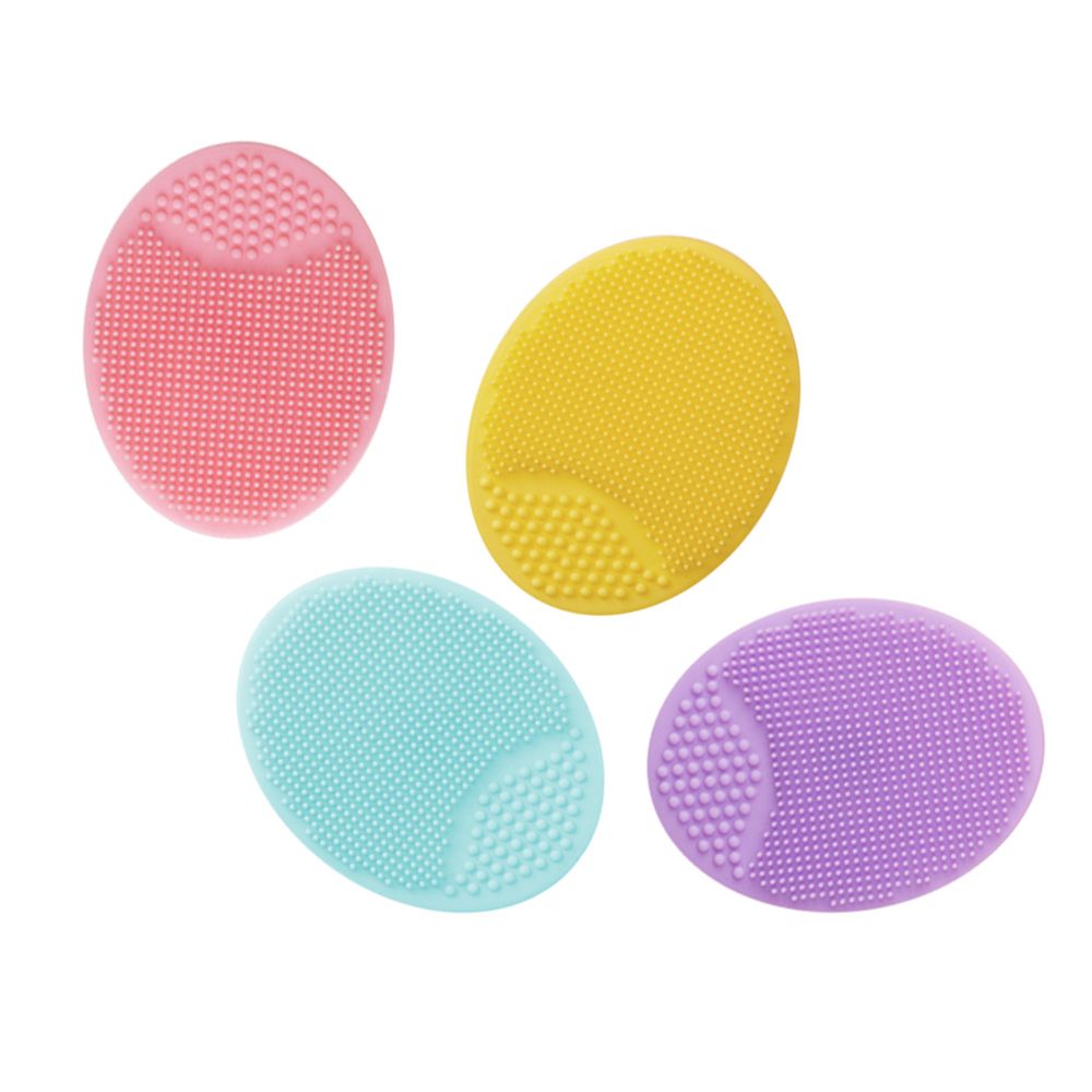 4PCS Facial Brush Silicone Cleansing Pad Pore Cleansing Pad