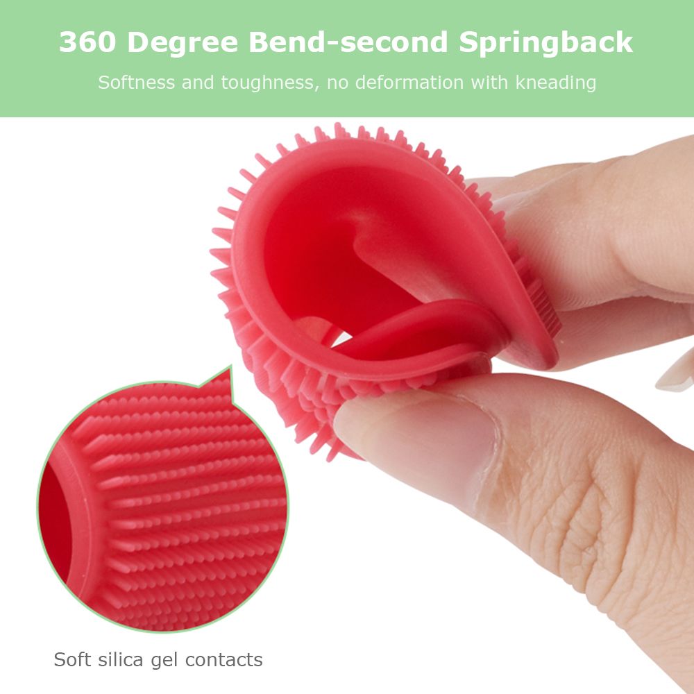 4PCS Facial Brush Silicone Cleansing Pad Pore Cleansing Pad