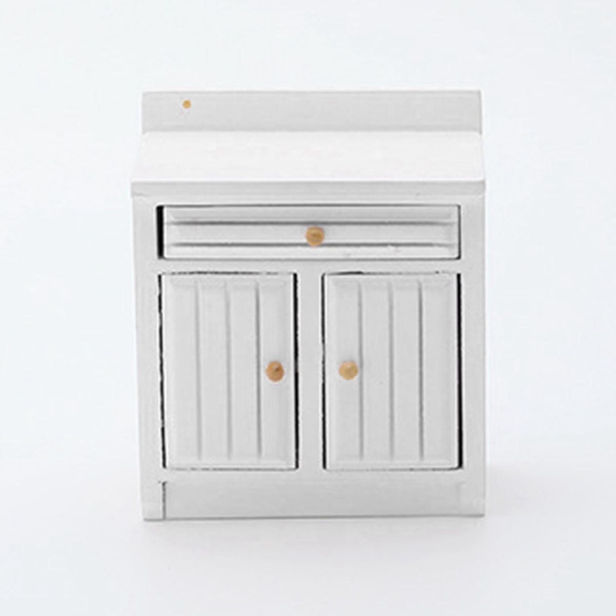 1/12Scale Dollhouse Miniatures Kitchen Furniture Wood Cabinet Cupboard