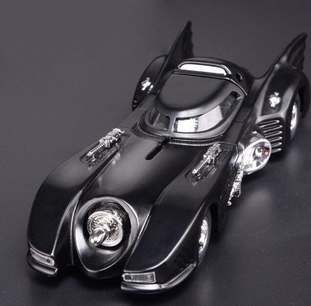 Dc Super Heroes Batman Diecast Car 1989 Batmobile Metal