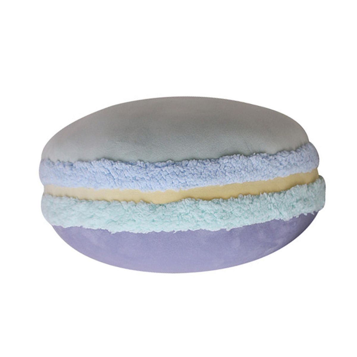 Plush Pillow Stretchy Seat Cushion Plush Pillow Green Purple