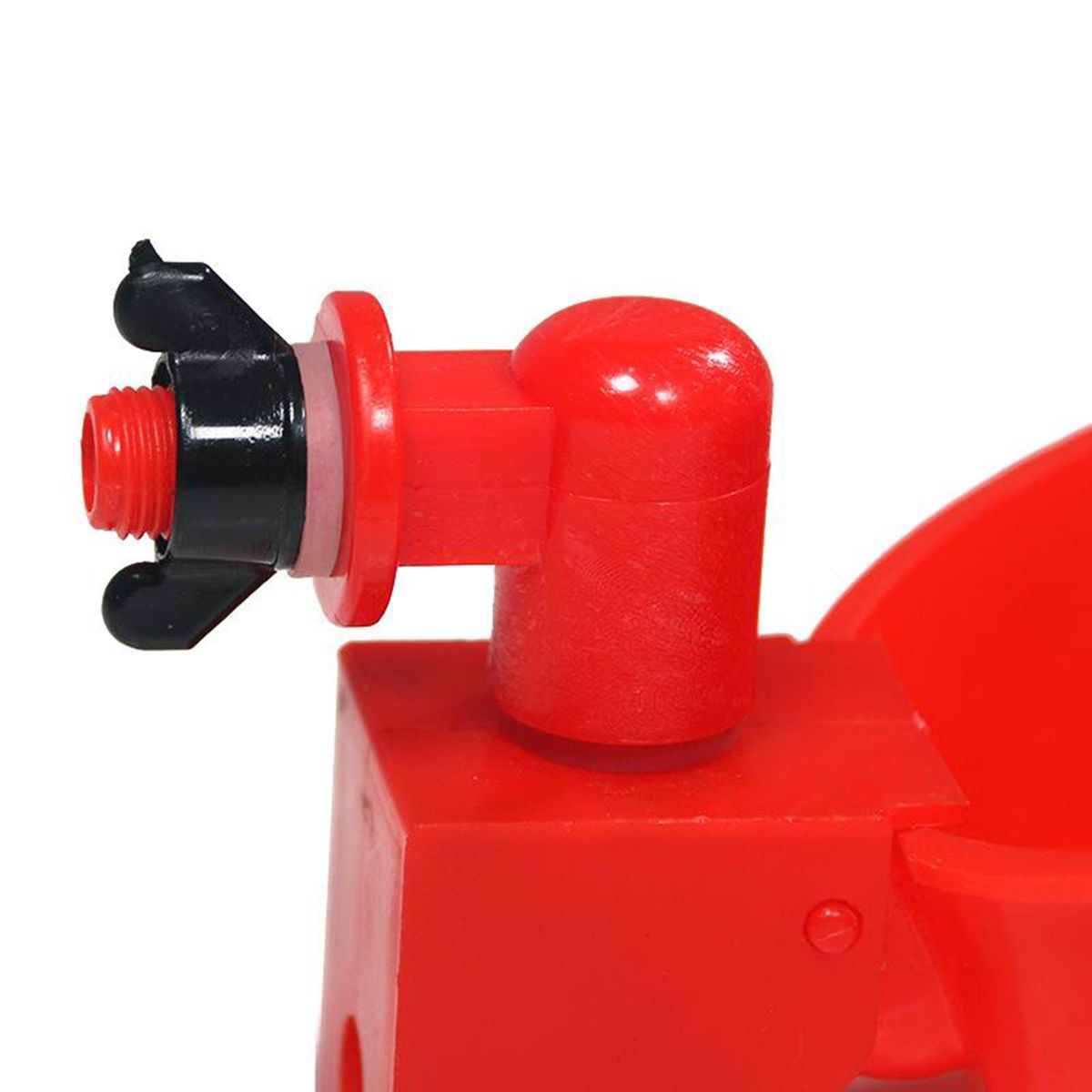 Poultry Chicken Automatic Watering Cups Farm Dispenser Waterer Red 1pc