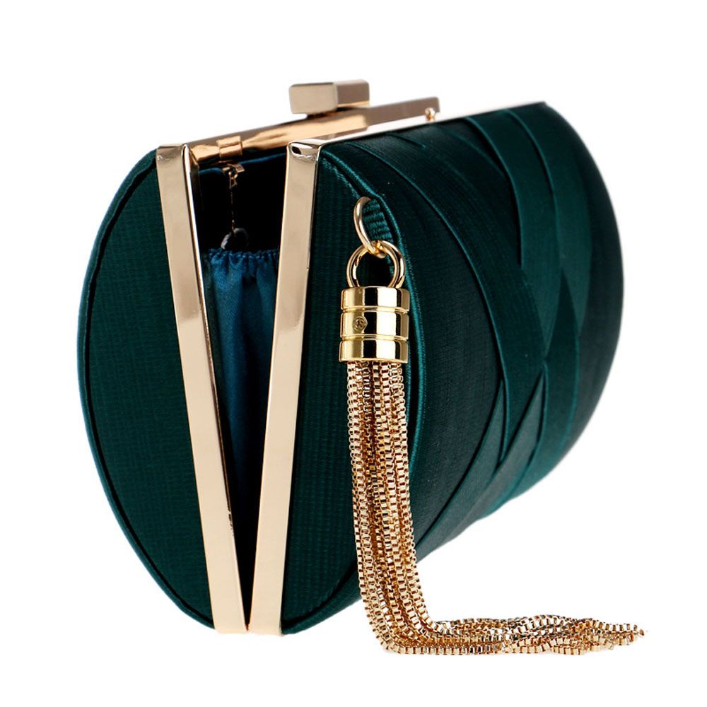 Luxury Design Women Fashion Tassel Clutches Evening Bags