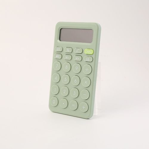 8 Digit Desk Mini Calculator Big On Financial Business Accounting Tool Suitable For School Students Small Business Supplies  Green