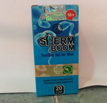 Natural B SPERM BOOM FOR MEN 20 CAPS