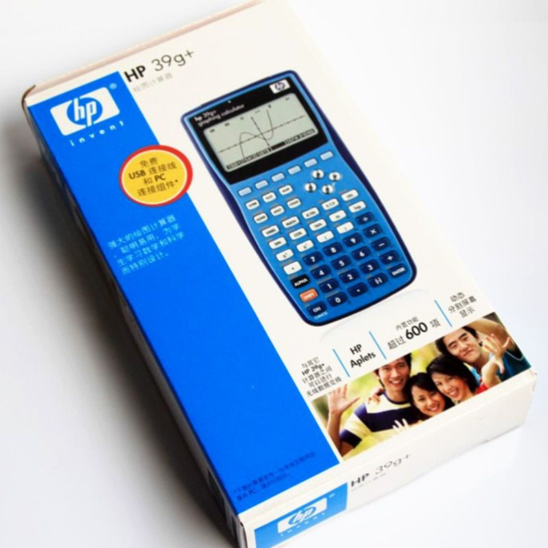 Hp39g + Graphic Calculator Function Calculator Sat Student Calculator Business Office Multi Function Calculation Clear HP