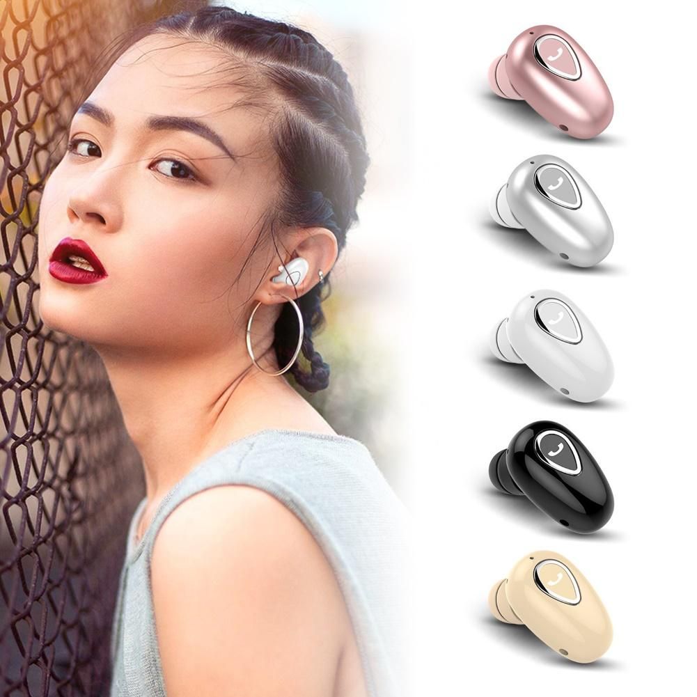 1Pc Mini In-ear Wireless Bluetooth-compatible-Silver