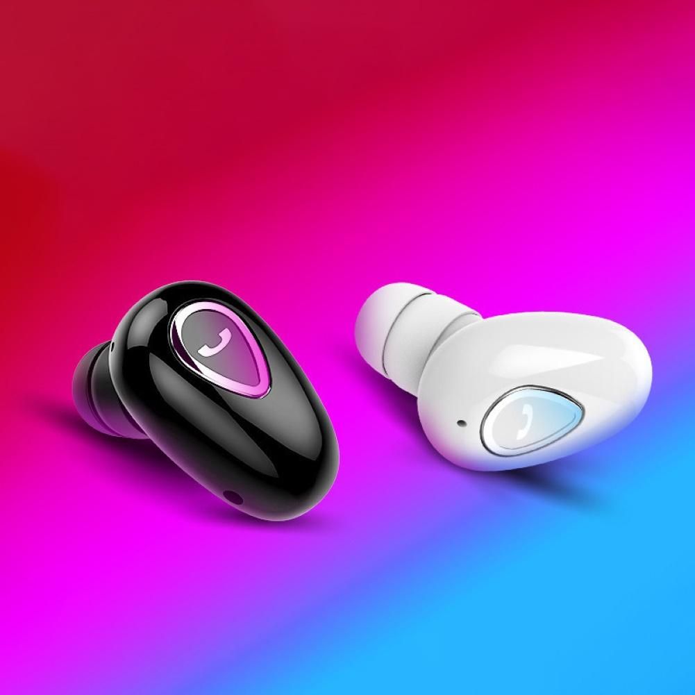 1Pc Mini In-ear Wireless Bluetooth-compatible-Silver