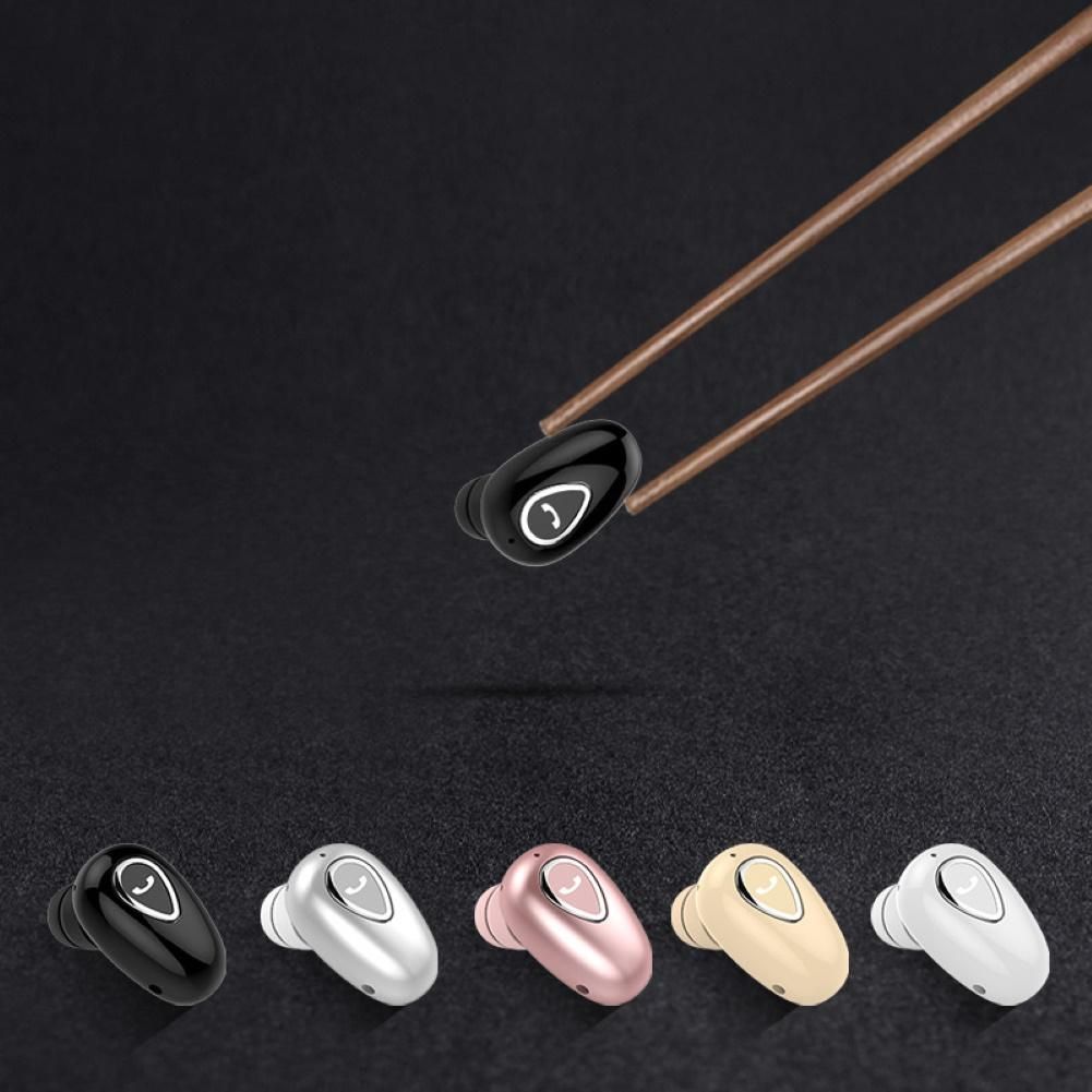 1Pc Mini In-ear Wireless Bluetooth-compatible-Silver