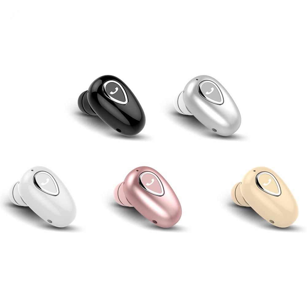 1Pc Mini In-ear Wireless Bluetooth-compatible-Silver