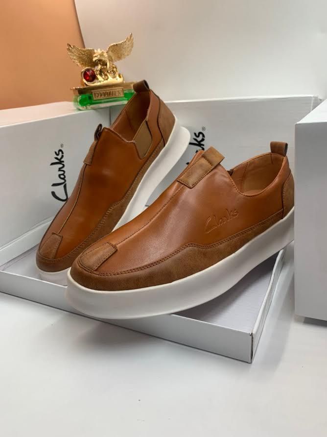 Classy Men's Clarks Shoe Brown
