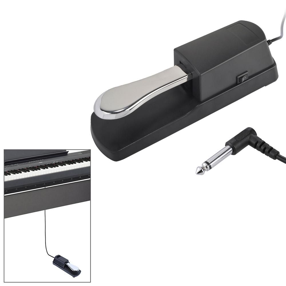 Piano Keyboard Sustain Damper Pedal for Casio Yamaha Roland Electric Piano Electronic Organ