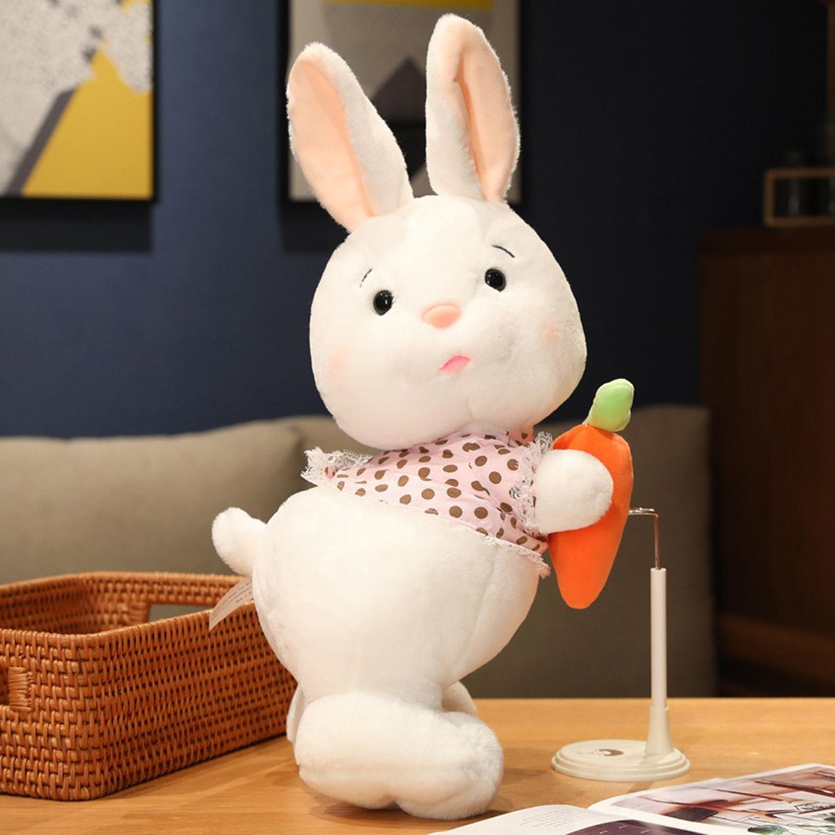 304555cm Rabbit Plush Toy Stuffed Animal Doll Pillow Home Room Decoration Pink