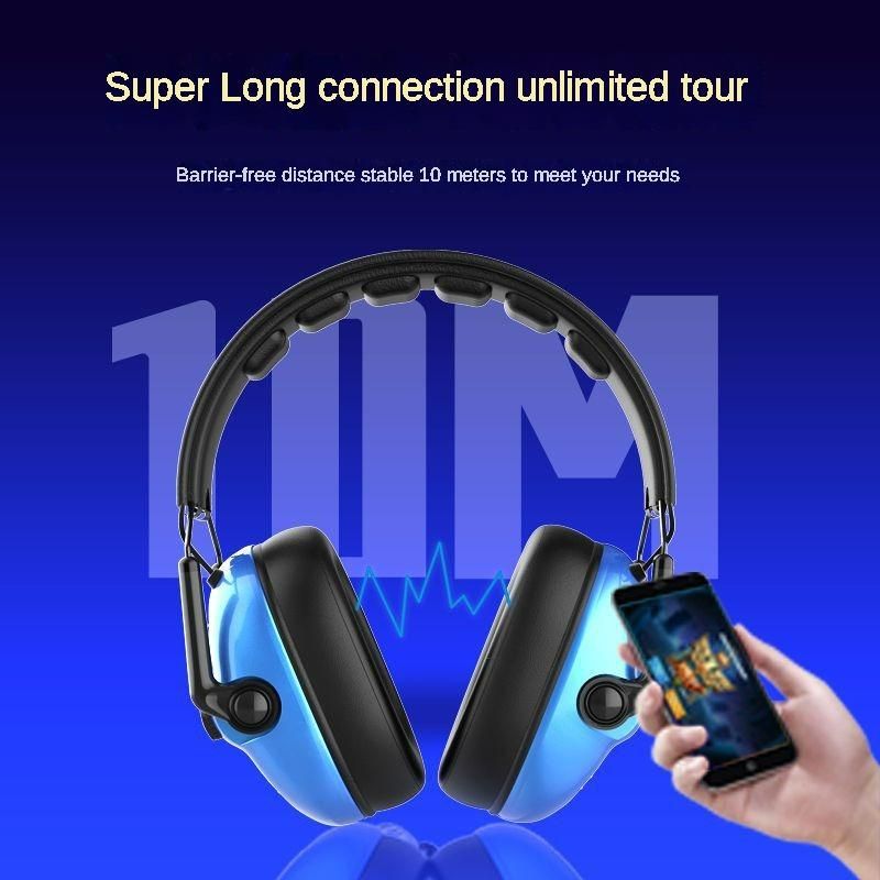 Wireless gaming headset with detachable microphone, 2.4GHz and Bluetooth 5.0 dual connection modes, foldable ear cups, black
