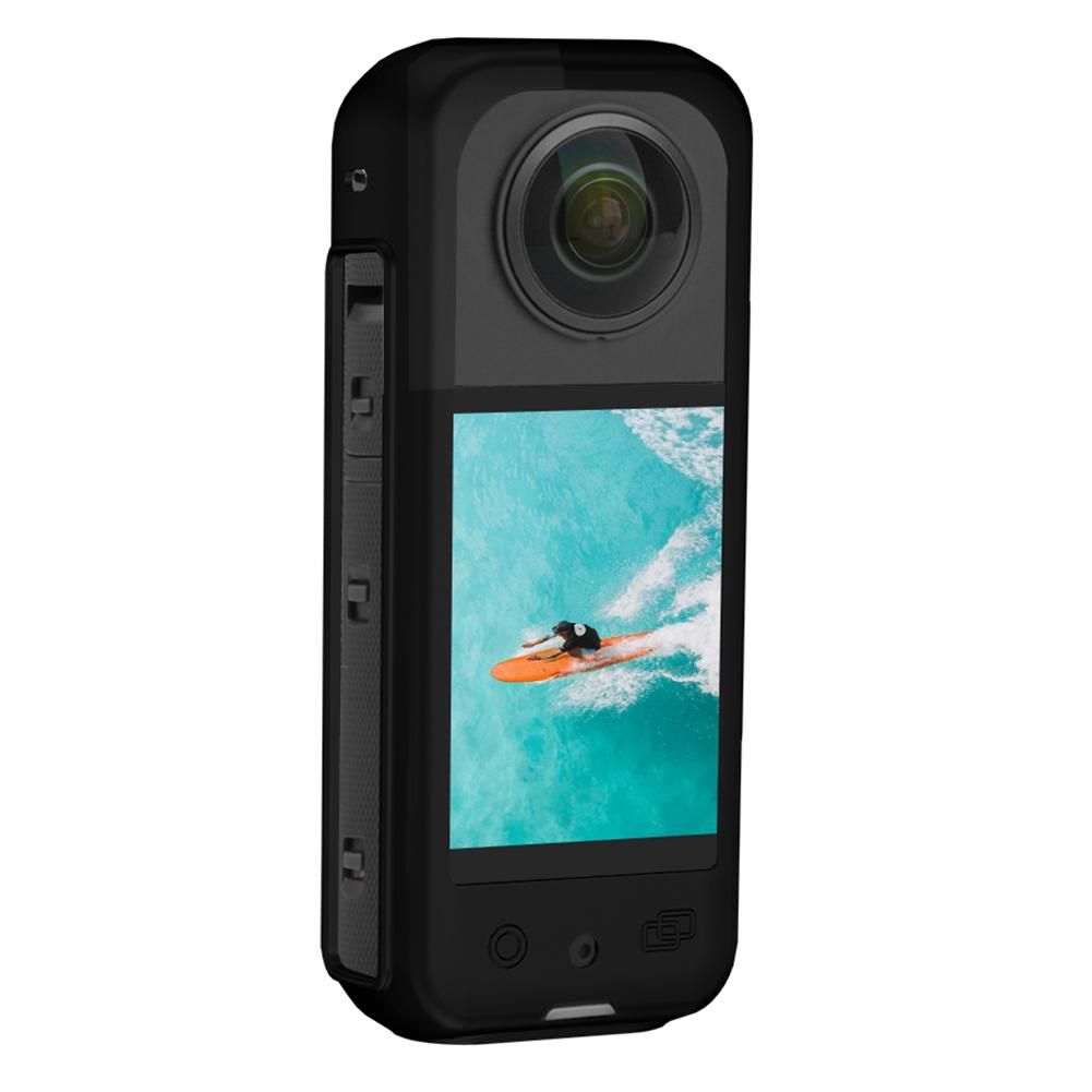 Body Silicone Protector for Insta 360 One X3 Camera Anti-Scratch Silicone Case Black