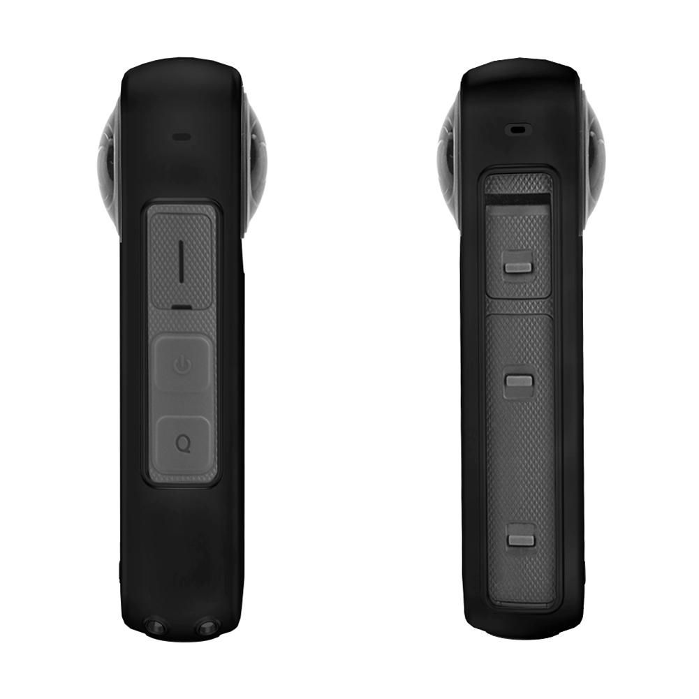 Body Silicone Protector for Insta 360 One X3 Camera Anti-Scratch Silicone Case Black