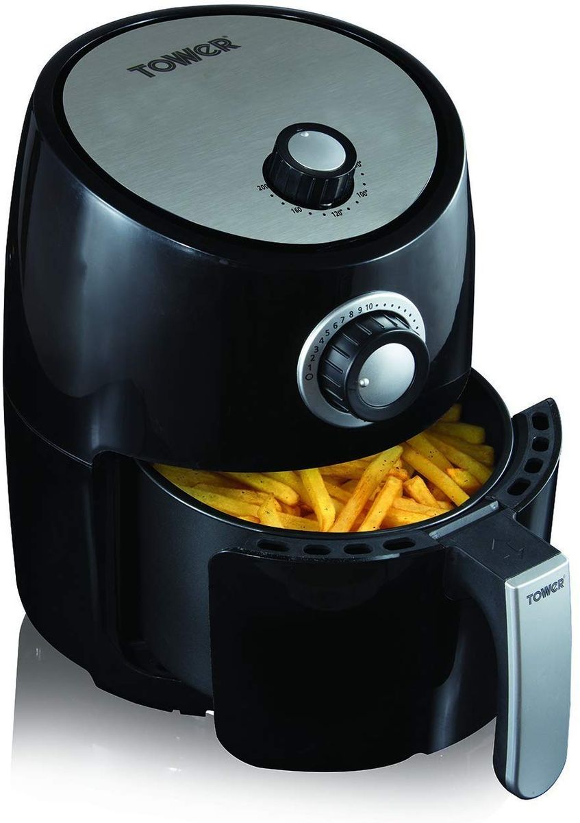 100W Air Fryer With Rapid Air Circulatio, 30 Min Timer -2.2L