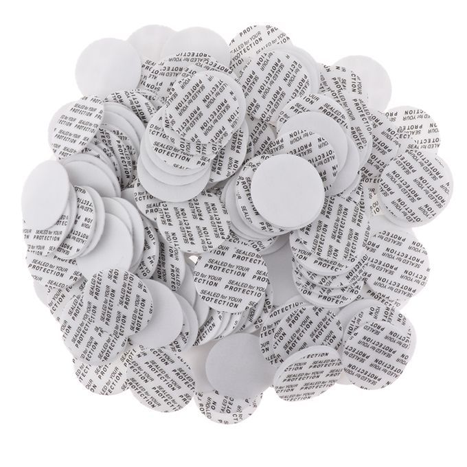 200pcs 25mm Press And Seal PS Foam Cap Liners For Glass Plastic Jar