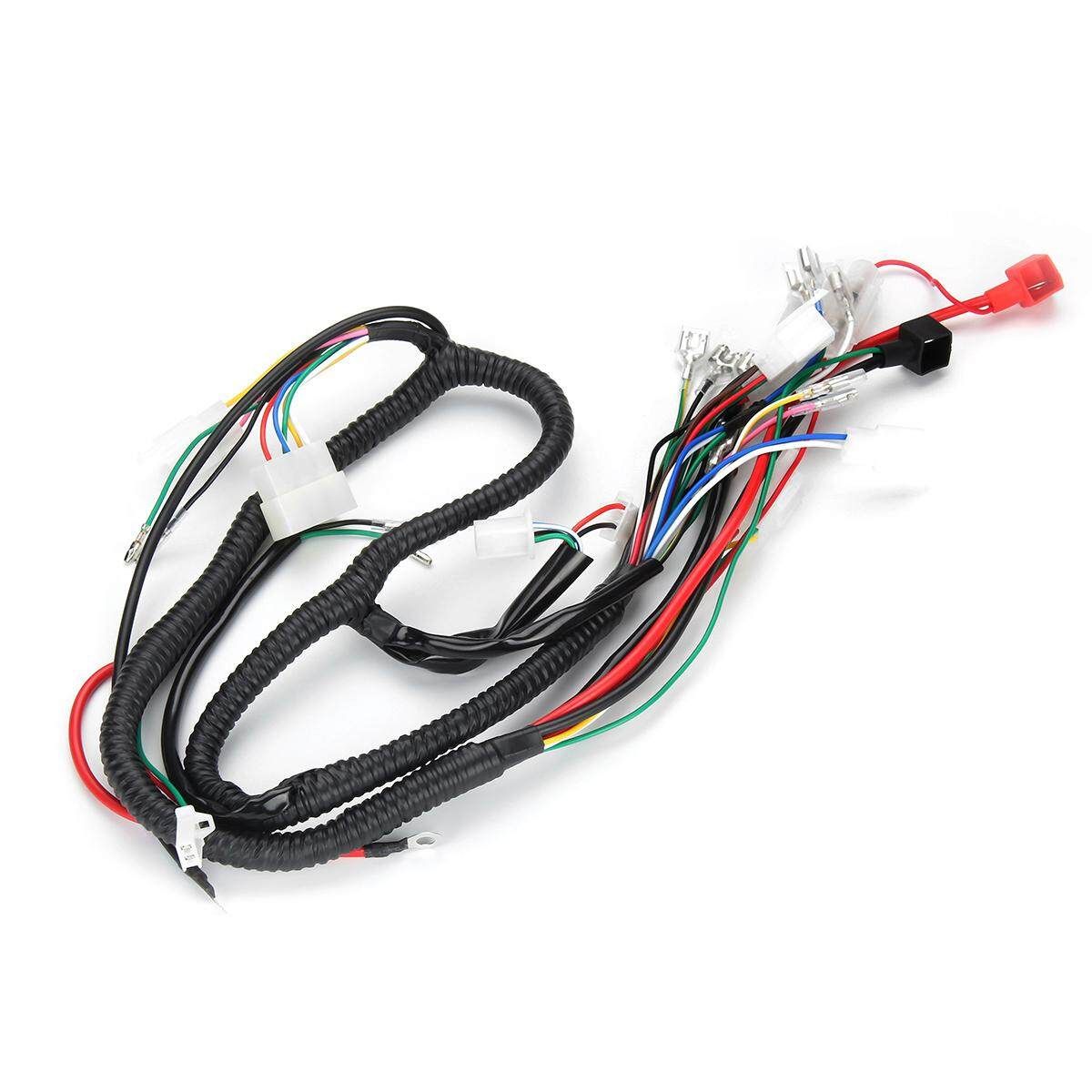 150cc 250cc PIT Quad Dirt Bike ATV Buggy WIRING LOOM HARNESS FOR ELECTRIC START Harness