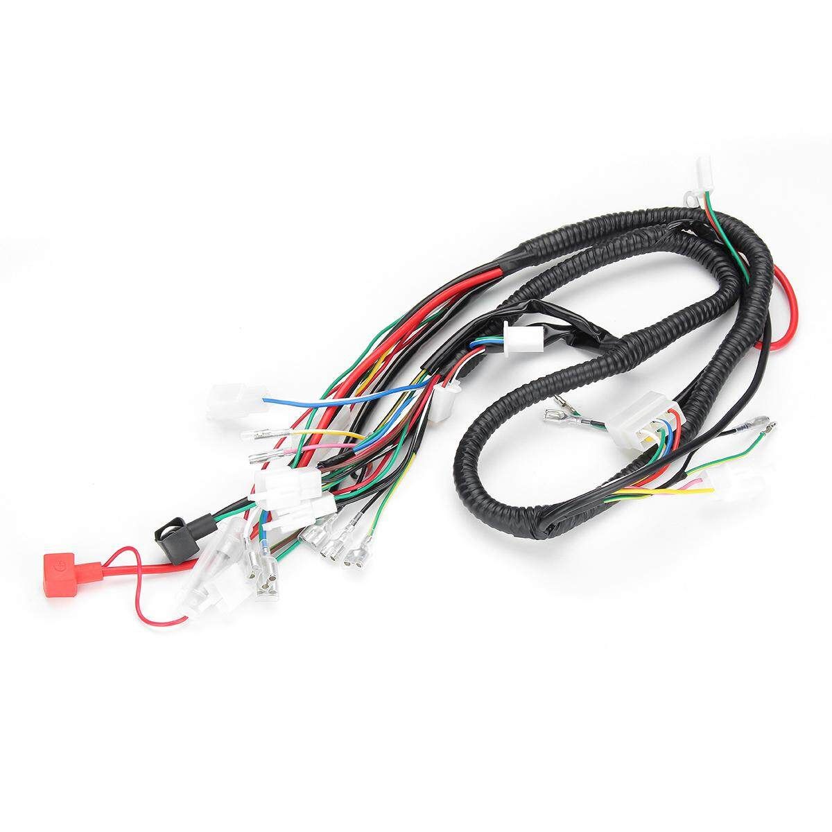 150cc 250cc PIT Quad Dirt Bike ATV Buggy WIRING LOOM HARNESS FOR ELECTRIC START Harness