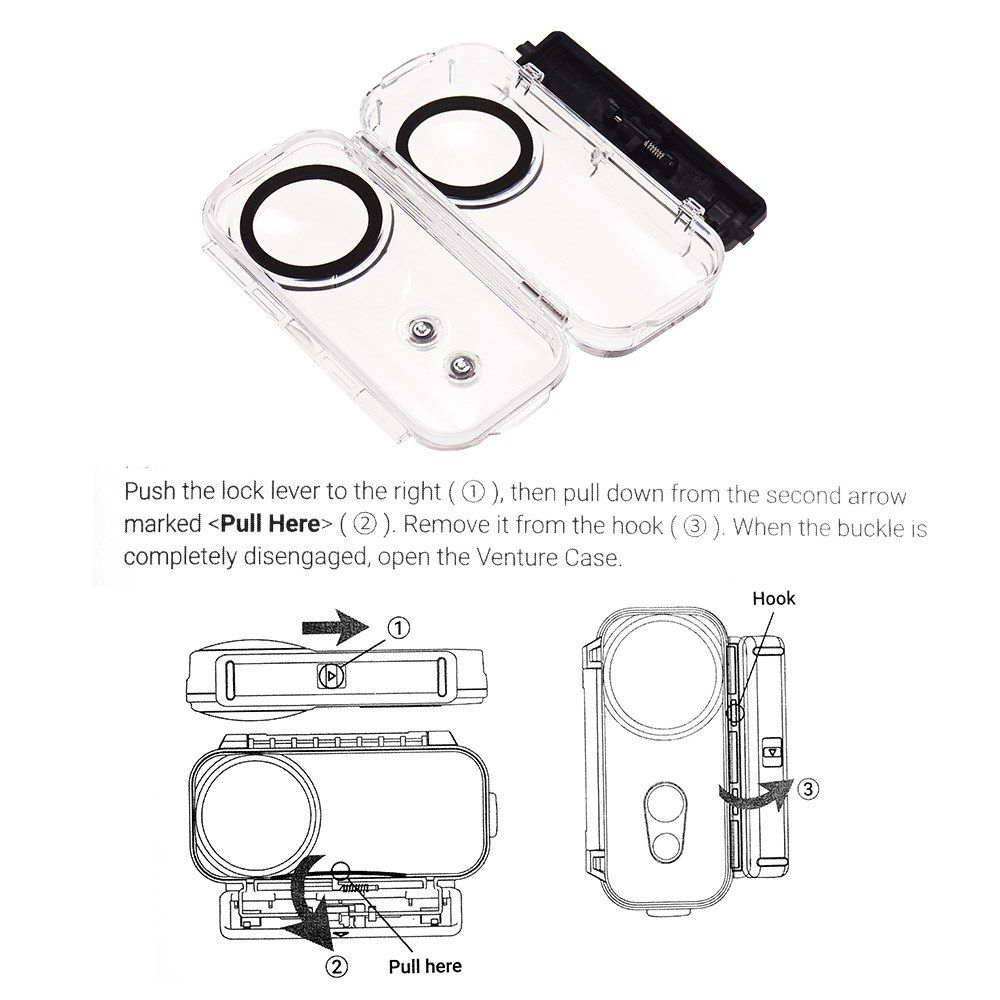 Camera Waterproof Case Diving Housing Underwater 30M With