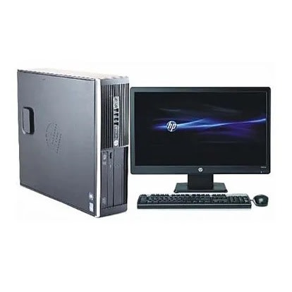 Hp Dual Core Monitor - 18.5 - Core2duo 4GB RAM - Windows 10 And Office 2016