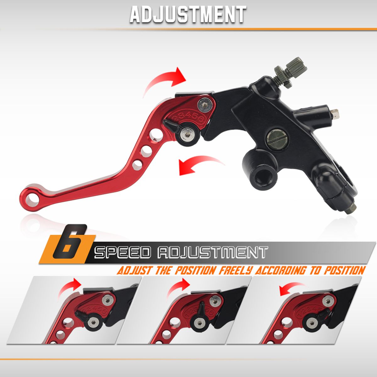 Aumotop Motorcycle Brake Clutch Pump Lever