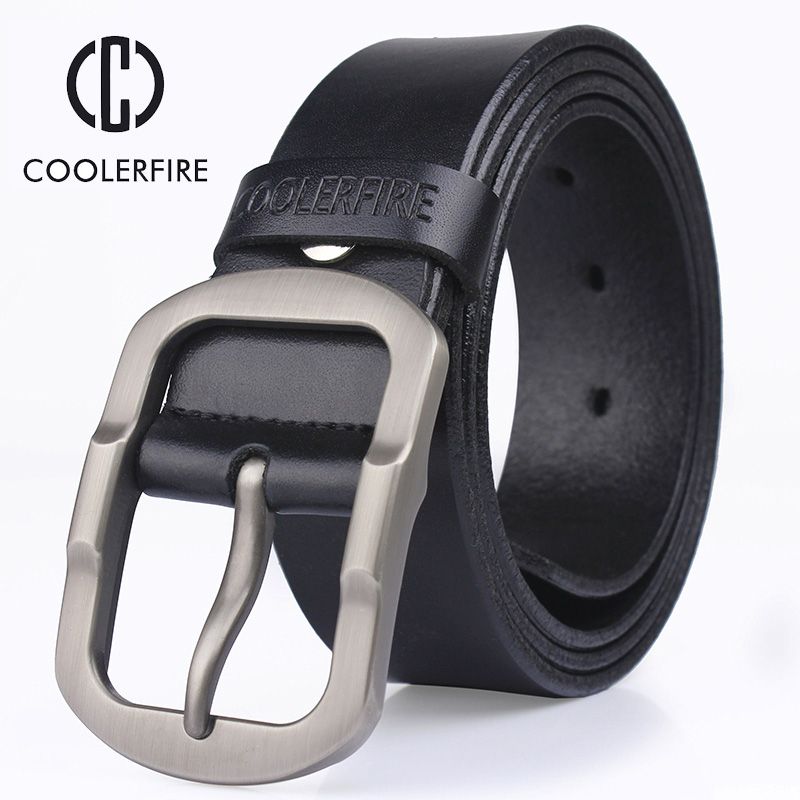 Men's Genuine Leather Belt Designer Belts Men High Quality Luxury Strap Male Belts For Men Fashion Vintage Pin Buckle For Jeans