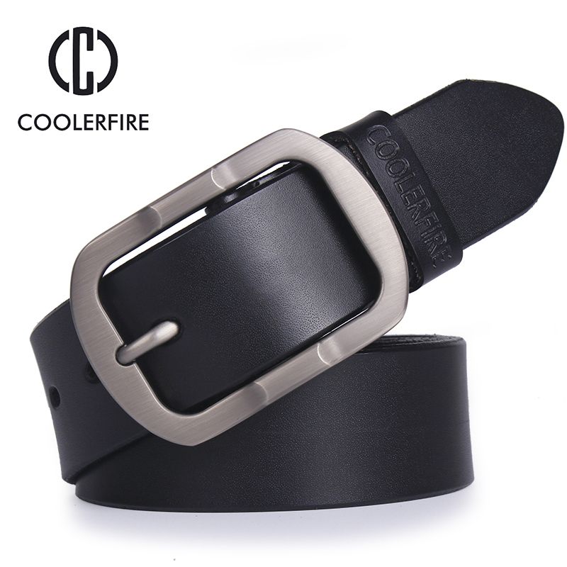 Men's Genuine Leather Belt Designer Belts Men High Quality Luxury Strap Male Belts For Men Fashion Vintage Pin Buckle For Jeans