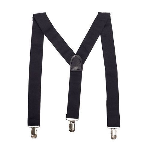 Suspenders Belt For Men - Black