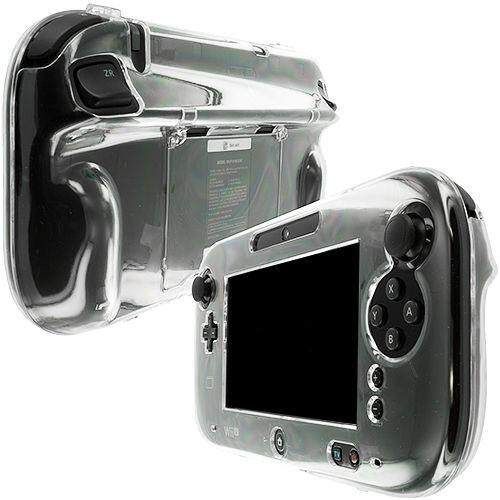 Crystal Clear Full Protection Hard Case Skin Cover For Nintendo Wii U Gamepad