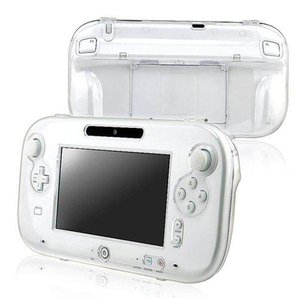 Crystal Clear Full Protection Hard Case Skin Cover For Nintendo Wii U Gamepad