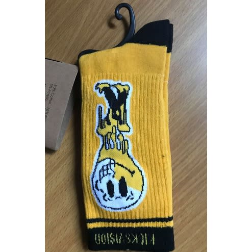 Yellow Men's Luxury Cotton Socks