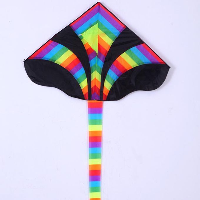 Huge Colorful Soars High Professional  Kite For Black Border