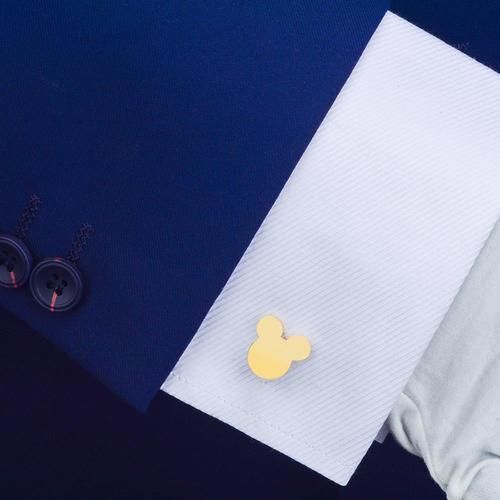 Novelty Animal Gold Cufflinks For Mens Shirt Cuff Plain Metal Cuff Links Male Gift Jewelry