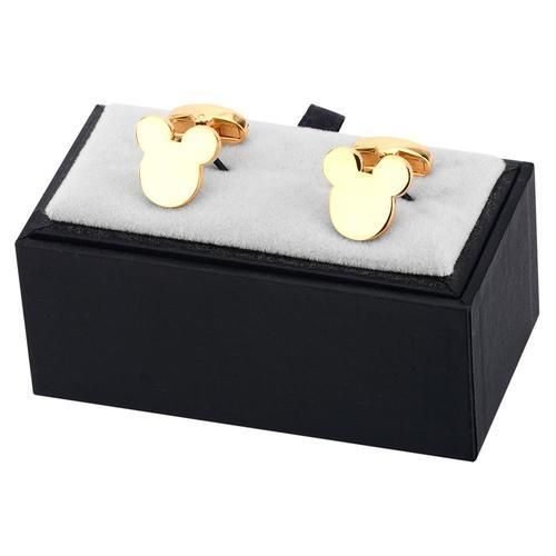 Novelty Animal Gold Cufflinks For Mens Shirt Cuff Plain Metal Cuff Links Male Gift Jewelry