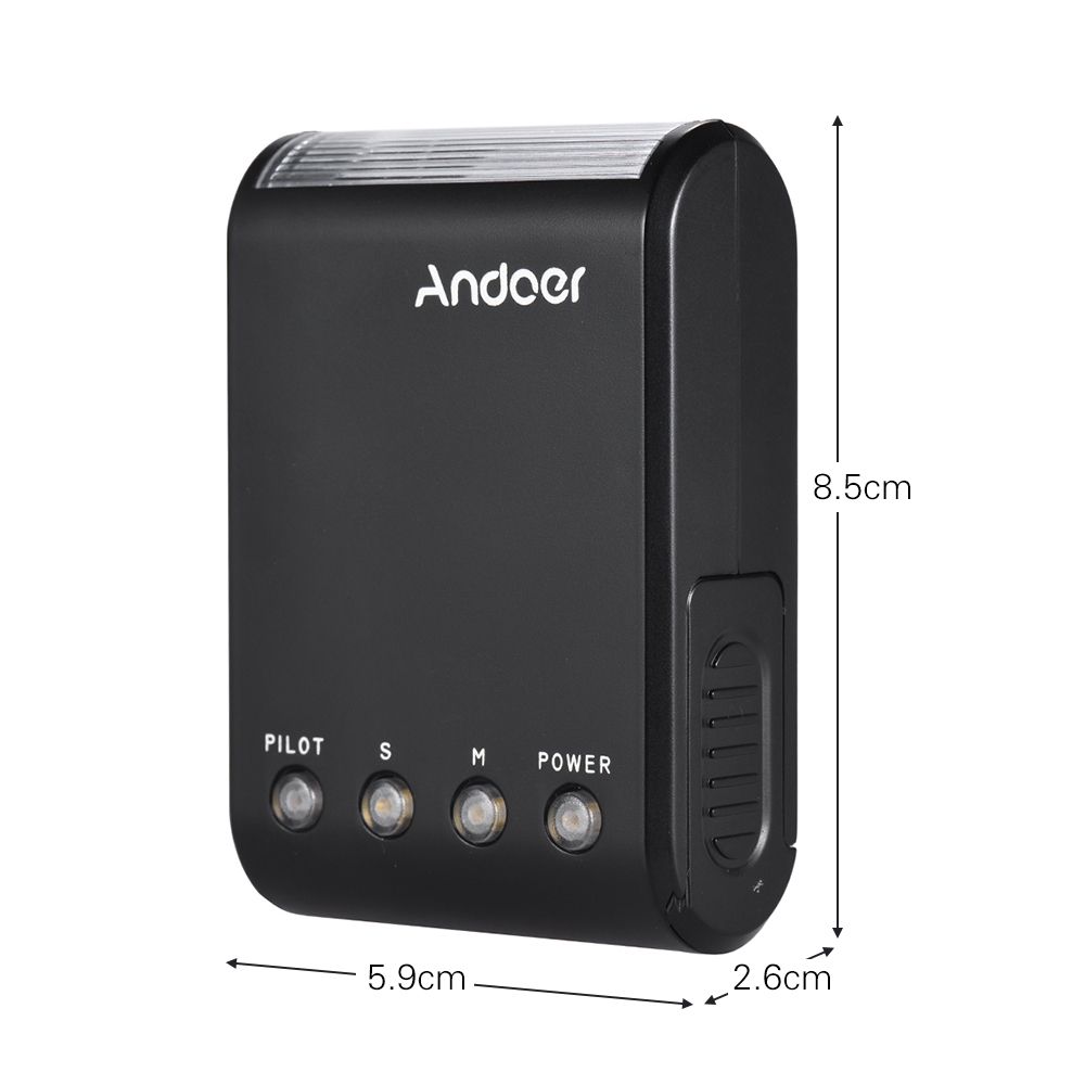 WS-25 Professional Portable Mini Digital Slave Flash