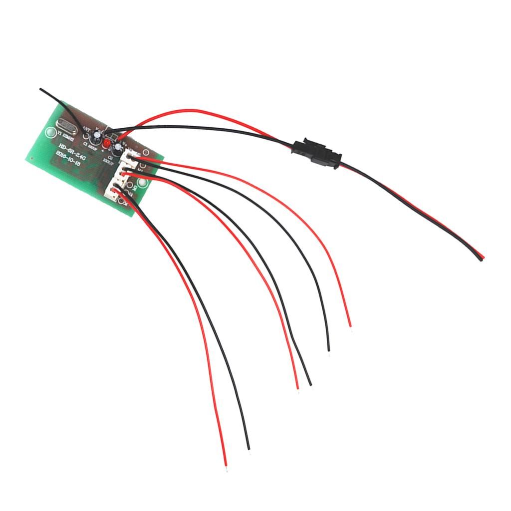 RC Receiver Board DC3.6-6V 1.2A For RC  Car Fixed Wing Airplanes