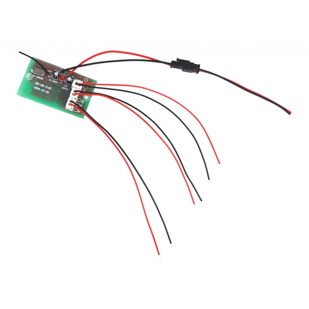 RC Receiver Board DC3.6-6V 1.2A For RC  Car Fixed Wing Airplanes