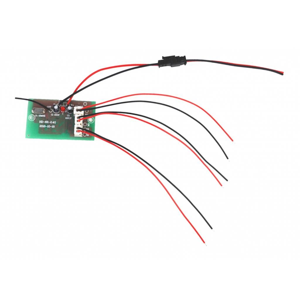 RC Receiver Board DC3.6-6V 1.2A For RC  Car Fixed Wing Airplanes