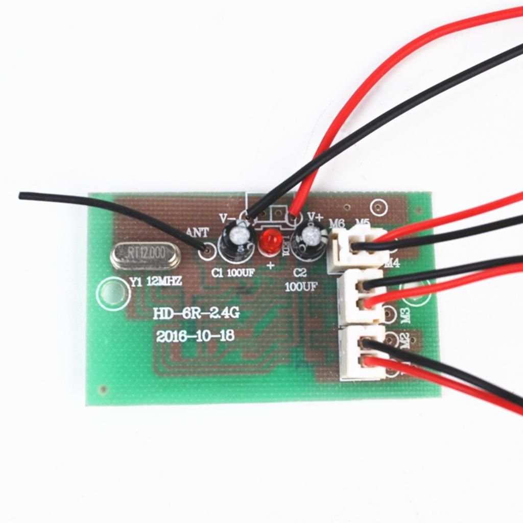 RC Receiver Board DC3.6-6V 1.2A For RC  Car Fixed Wing Airplanes