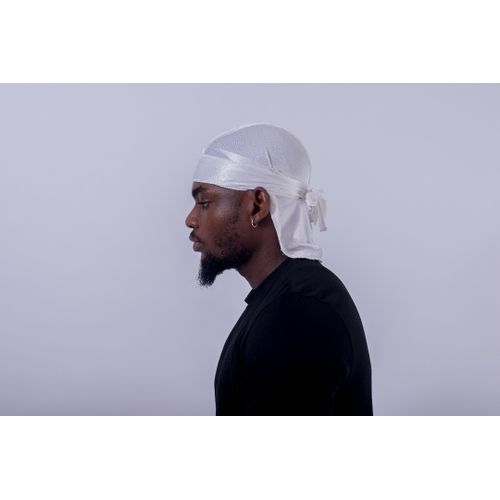 Plain White Titan Durag