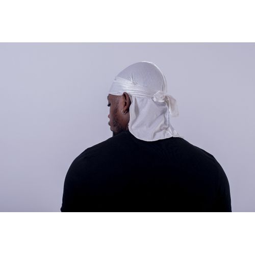 Plain White Titan Durag