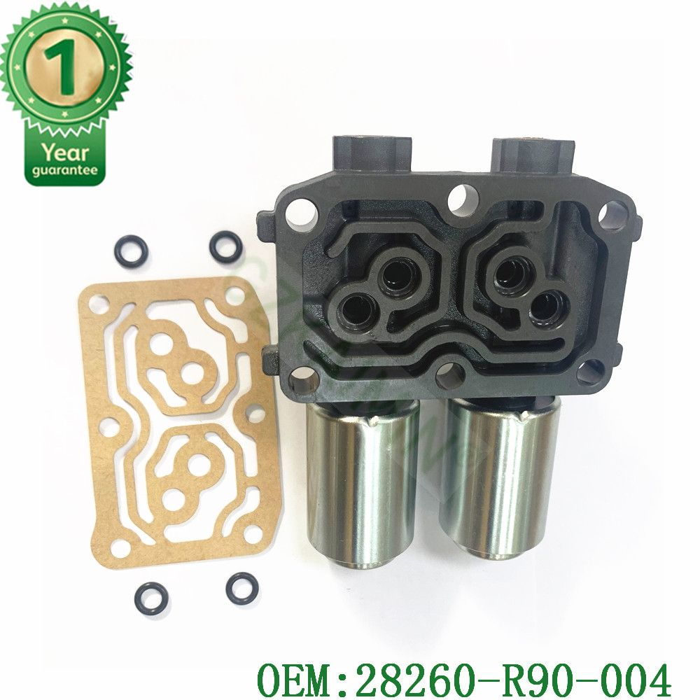 HIGH QUTY Transmission Dual Linear Shift Solenoid Gasket 28260-R90-004 28260R90004 For Honda Civic 06-11 TOP One!