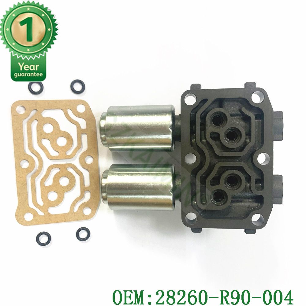 HIGH QUTY Transmission Dual Linear Shift Solenoid Gasket 28260-R90-004 28260R90004 For Honda Civic 06-11 TOP One!