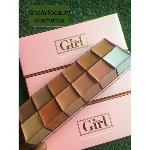 Pro Conceal Girl 12 In 1 Concealer Pallet Eyebrows/Under Eye