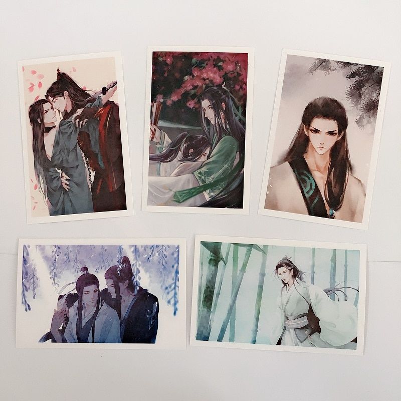 30 Pcs Set Anime Ren Zha Fan Pai Postcard Shen Qingqiu