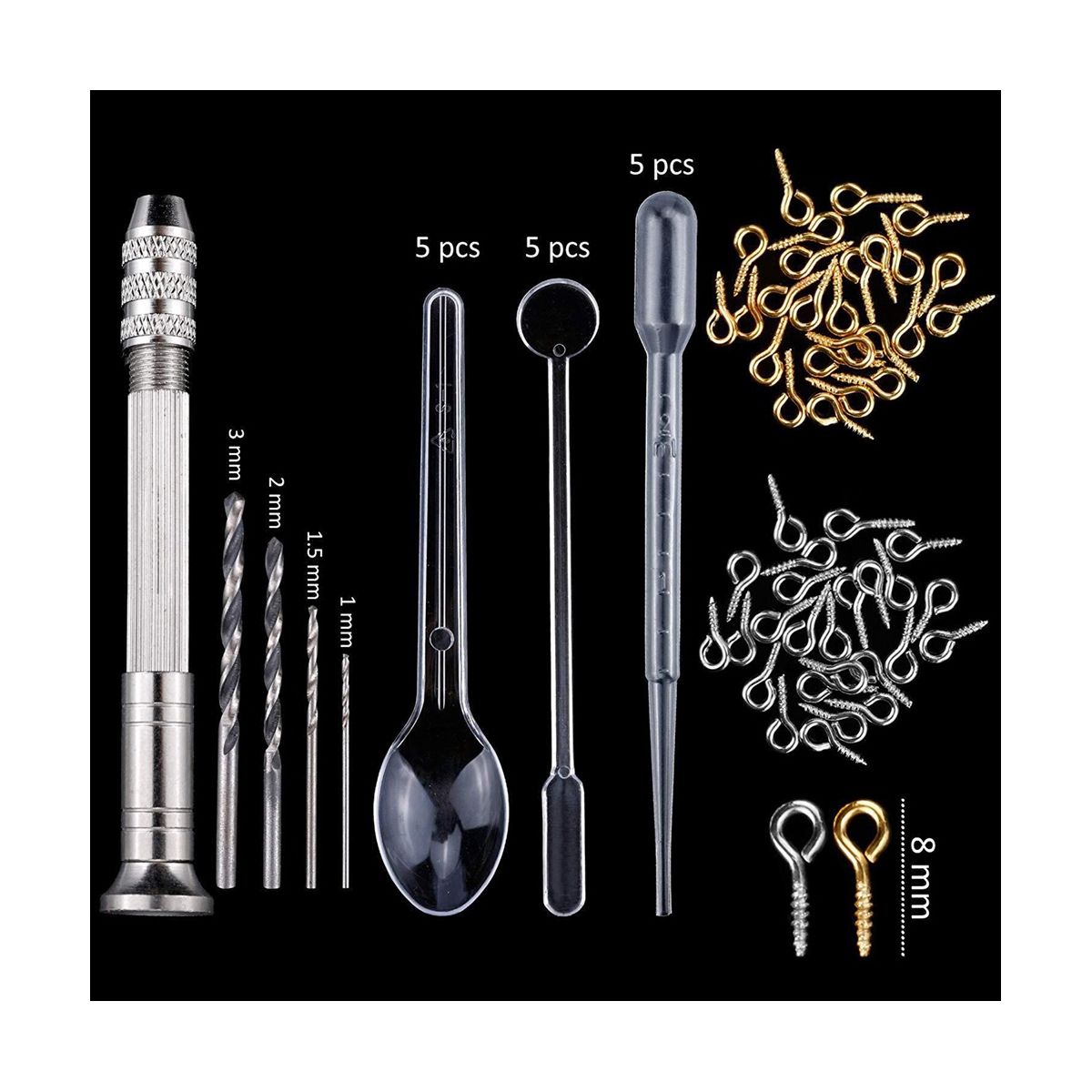 Epoxy Resin Casting Molds Kit Silicone Mold with Epoxy Glue