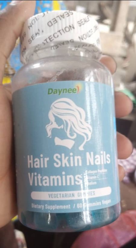Hair Skin Nails Vitamins Gummies 60 Capsule
